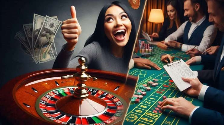 Antarmuka permainan Crazy Time di studio dealer langsung